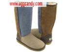 New ugg wholesale, ugg blue patchwork classic tall boots 5815